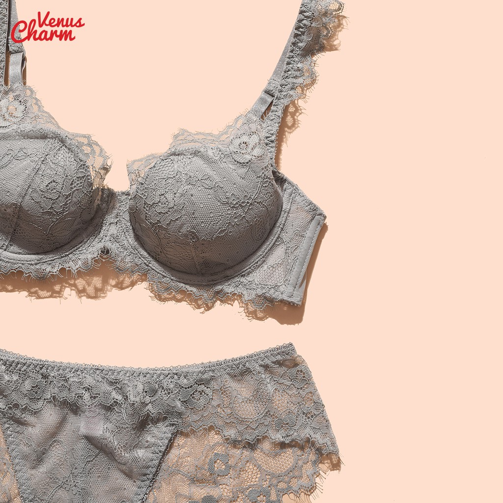 Venus Charm bộ đồ lót nữ ren sexy, có gọng, mút mỏng nhẹ 9228 | BigBuy360 - bigbuy360.vn