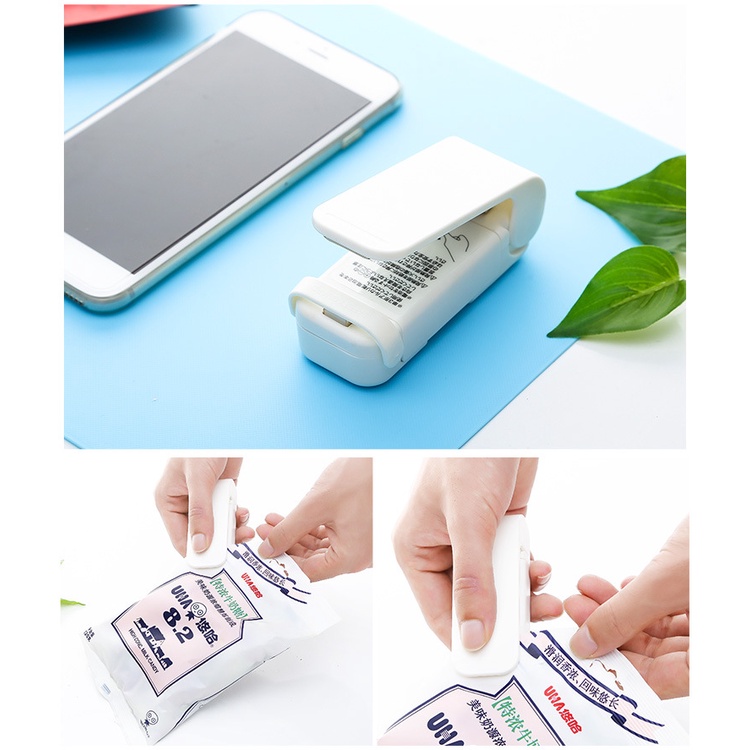 Máy Hàn Miệng Túi Nhựa Mini Cầm Tay Nhật Bản Tiện Dụng, Dễ Sử Dùng Cho Nhiều Loại Bao Bì
