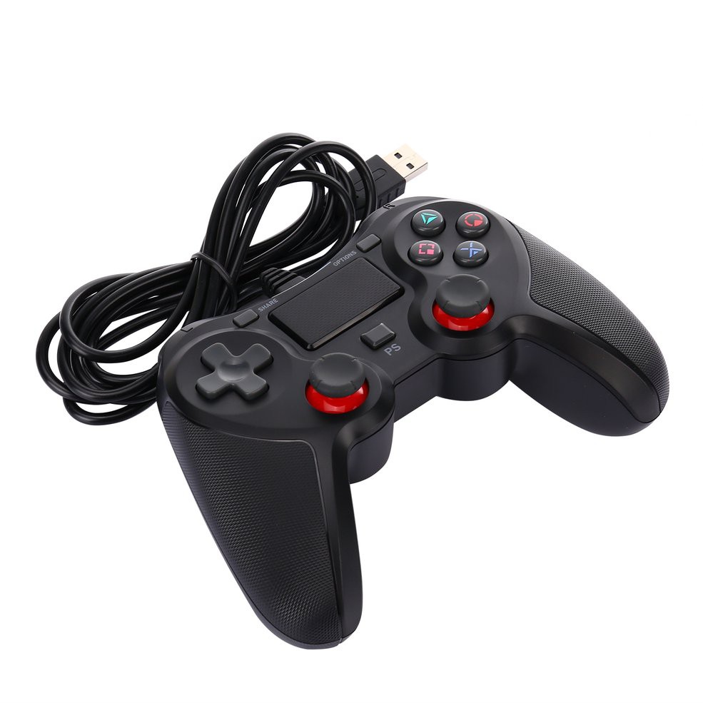 Tay Cầm Chơi Game Có Dây Usb Cho Ps 4 / Ps4 Slim / Ps4 Pro / Ps 3