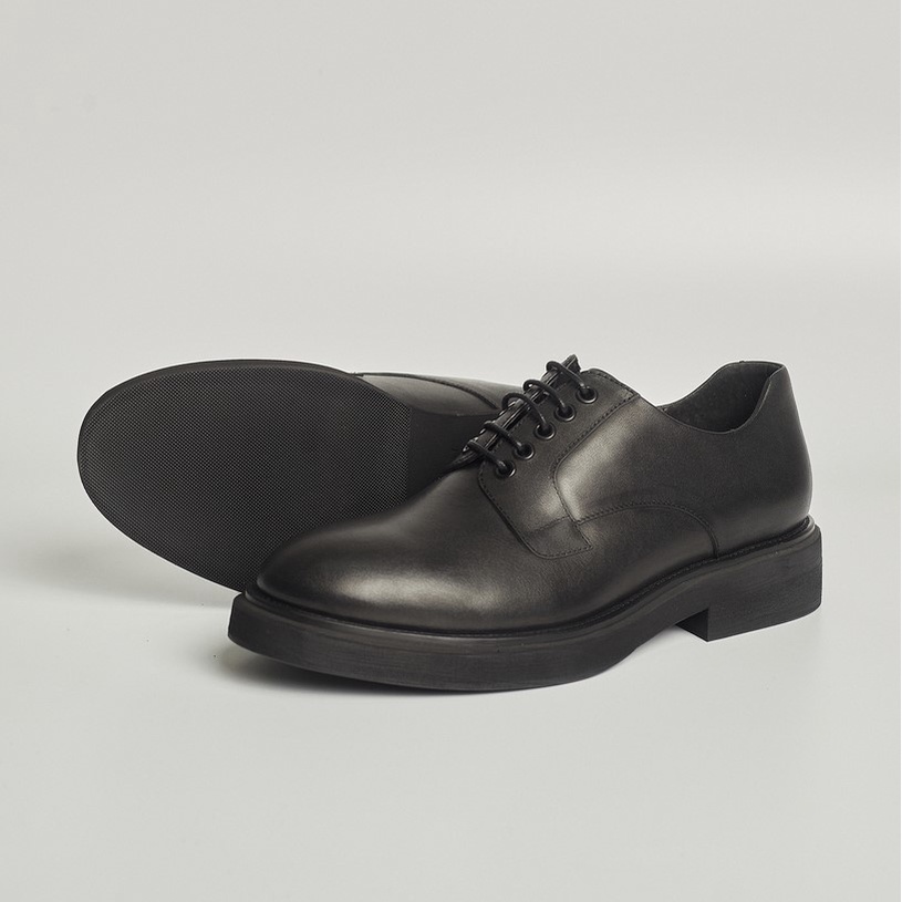 Giày da nam da cao cấp Highway  Tommy Derby - Da trơn