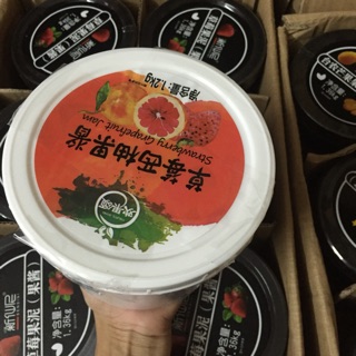 Mứt cam đào dâu hộp 1,3kg