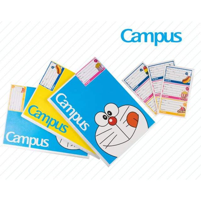 Vở kẻ ngang Campus DORAEMON 200trang có chấm