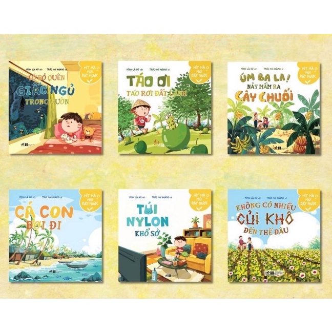 Sách - Bộ Hít hà mùi đất nước (06 cuốn lẻ)