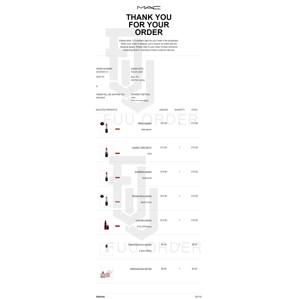 Son thỏi MAC Powder Kiss - Matte - Retro Matte Lipstick Fullsize 3.5g (Có bill đầy đủ) | BigBuy360 - bigbuy360.vn