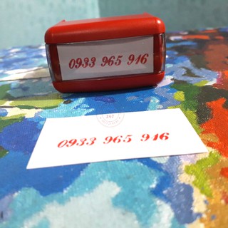 Khắc Con Dấu Tên Rõ Đẹp, Mộc Tên, Shiny S842