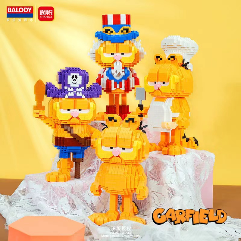 Đồ Chơi Lắp Ráp Lego Hình Mèo/Phi Hành Gia May Mắn Làm Quà Tặng Giáng Sinh