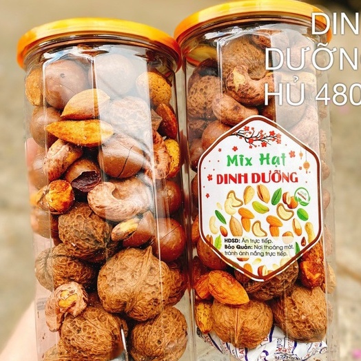 Hạt dinh dưỡng mix hũ 480gr