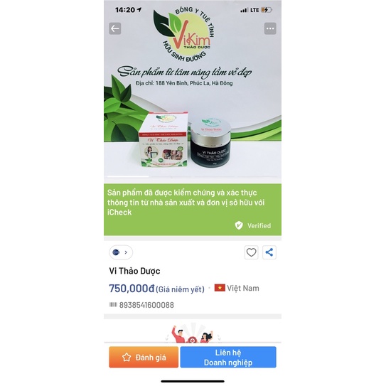 VI THẢO DƯỢC tái tạo sau 3-5 ngày loại bỏ Mụn, Nám, lỗ chân lông to