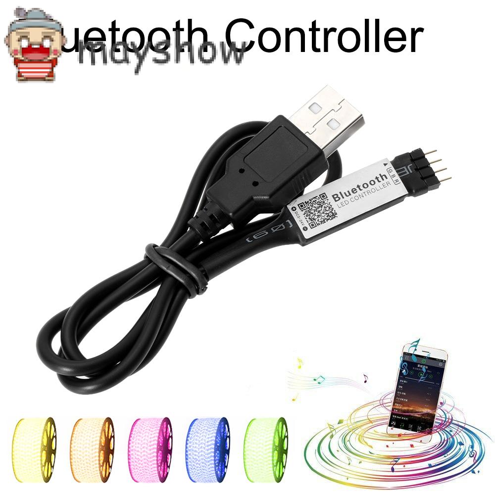 Dây Cáp Nối Nguồn Usb Thay Đổi Màu Sắc Cho Bộ Điều Khiển Đèn Led Rgb Rgb 4pin Kết Nối Bluetooth 3528 5050 Dc5v