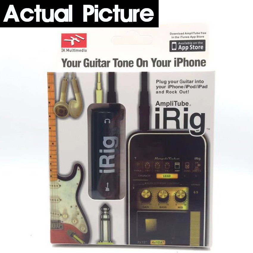 Cáp kết nối đàn guitar với điện thoại iRig AmpliTube