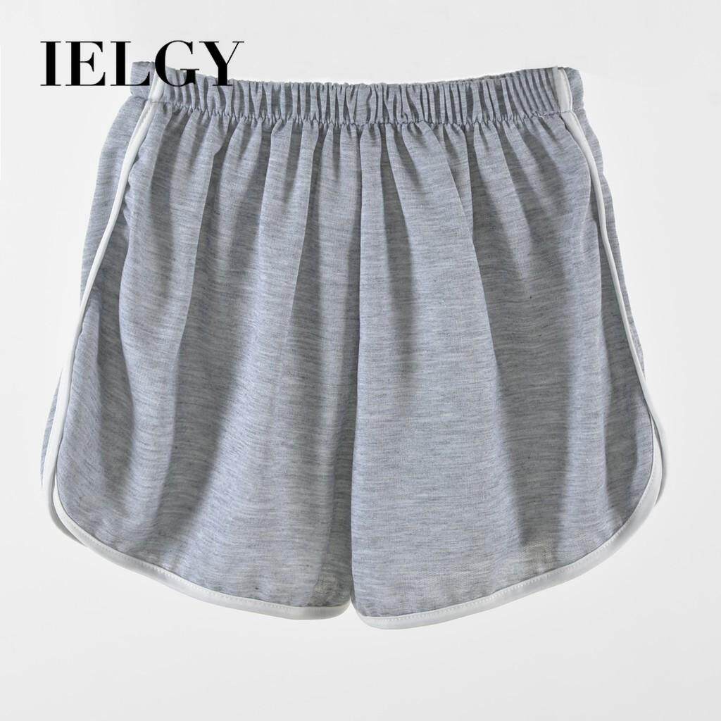 Quần đùi IELGY ống rộng phong cách thể thao thời trang mùa hè dành cho nữ