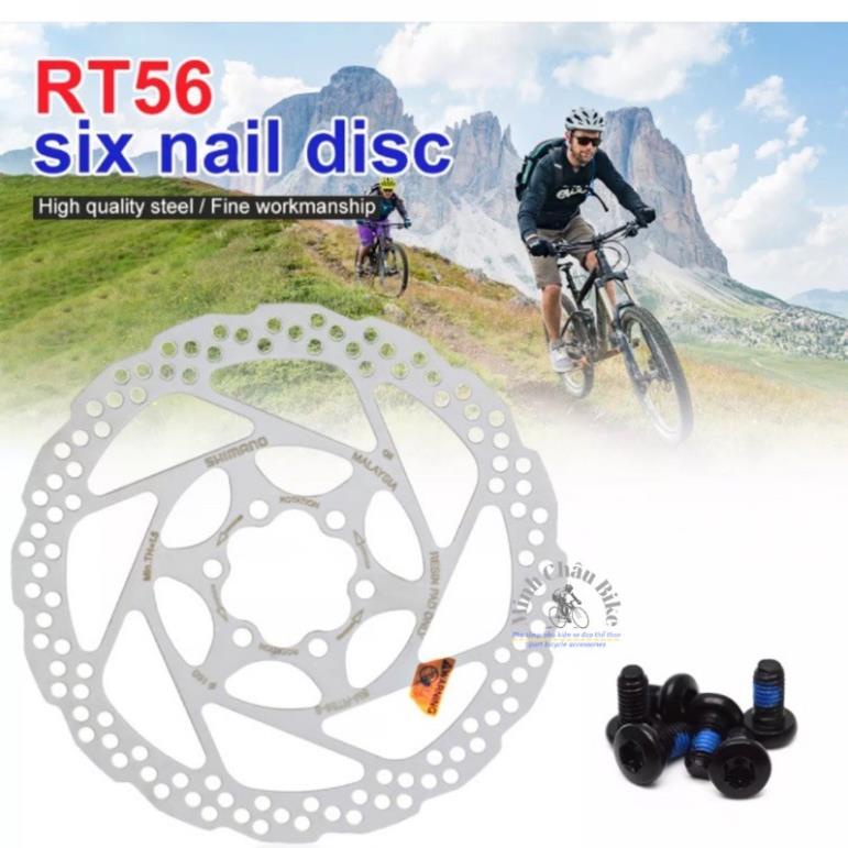 Đĩa phanh xe đạp Shimano SM-RT56 - 160mm