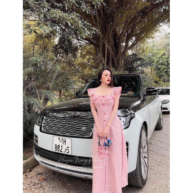 [Mã WASTMAY giảm 15% tối đa 30K đơn 150K] ⚡️BÁN SỈ⚡️Đầm cánh tiên 2 dây màu hồng nhạt