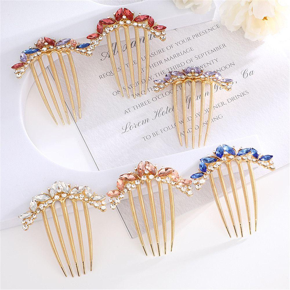 ESPO Lược Cài Tóc Hình Vương Miện Cho Cô Dâu