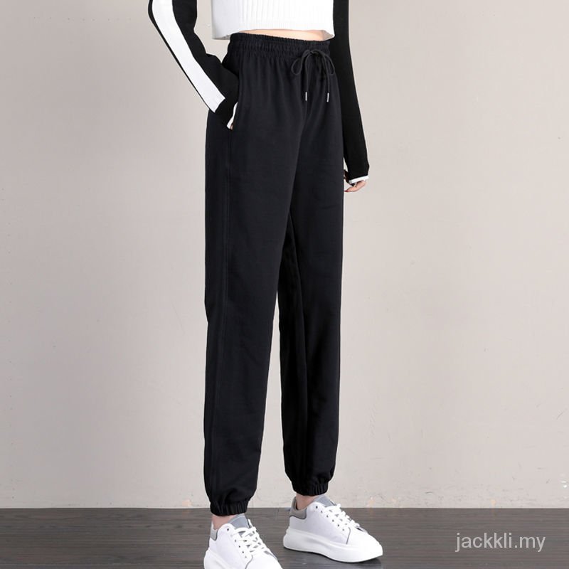 Quần Cotton Dáng Rộng Plus Size Thời Trang Xuân Thu Cho Nữ 2021 | BigBuy360 - bigbuy360.vn