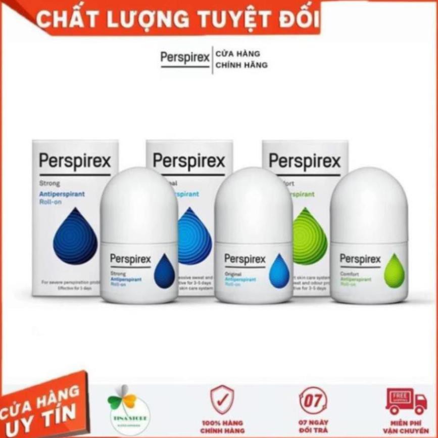 [Chính Hãng] Lăn Khử Mùi Perspirex - Lăn Nách Ngăn Tiết Mồ Hôi Hiệu Quả, Khử Mùi Hôi Triệt Để