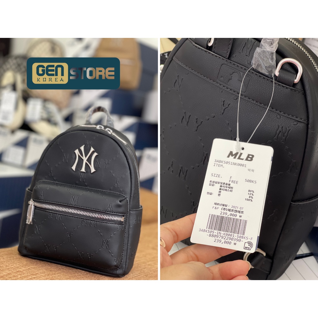 Balo Mini Monogram Diamond Embo NY Sẵn đủ cả 3 màu