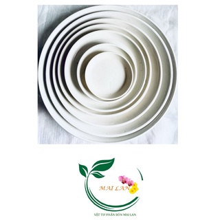 Đĩa lót chậu tròn Phi 12cm - #040C#