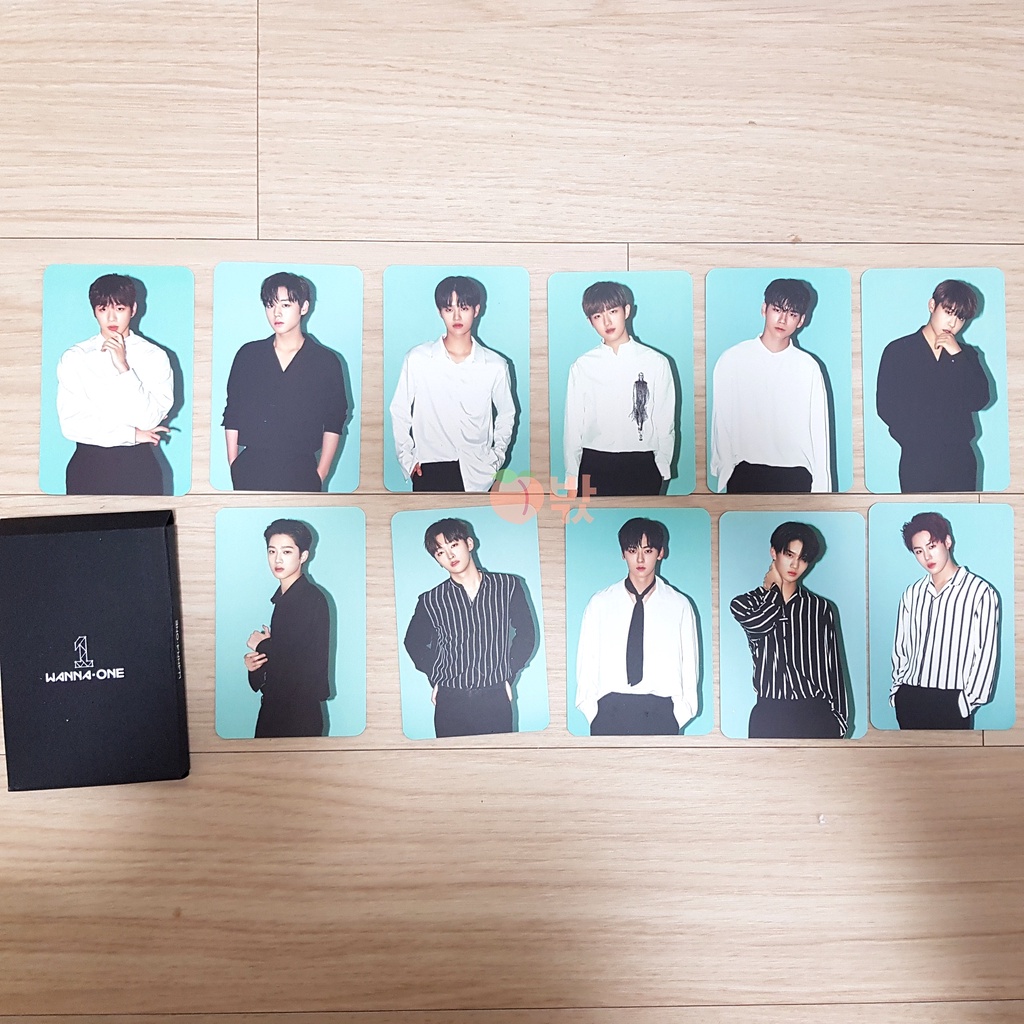 WANNA ONE - FULL SET CARD VALI (SUMMER POPUP OFFICIAL GOOD) - CHÍNH HÃNG