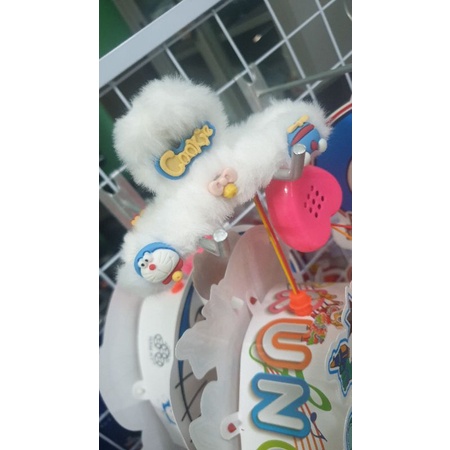 Cột Tóc Kẹp Tóc Lông Xù Họa Tiết Doraemon Doraemon