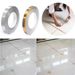 Cuộn băng dính viền gạch men / gạch 50m chống thấm nước trang trí nhà cửa keo dán