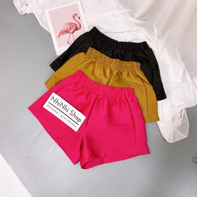 Quần short phồng tacta 2 túi, Quần đùi nữ cạp chun CS675 - NhiNhi Shop | BigBuy360 - bigbuy360.vn