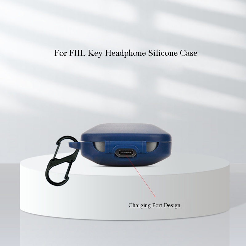 Vỏ Bảo Vệ Hộp Sạc Tai Nghe Không Dây FIILKey ENC Chống Sốc / Bụi Bẩn Giặt Được Tiện Dụng