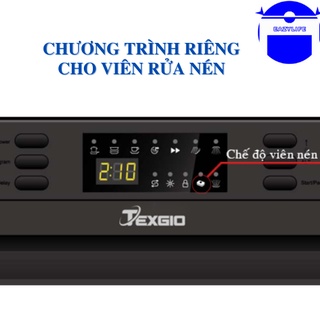 Máy rửa bát Texgio 15 Bộ TGF6019B