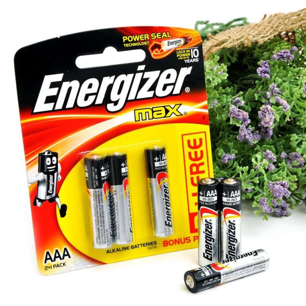 Pin Energizer Max AAA E92 BP (Vĩ 2 + 1 Pin)