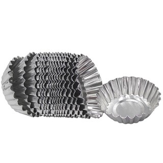 Bộ 10 đế đỡ làm bánh tart trứng dùng nhiều lần