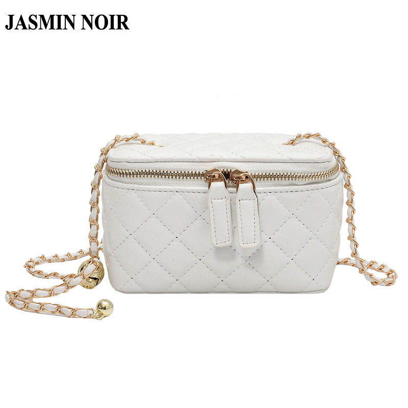 Túi Đeo Chéo JASMIN NOIR Họa Tiết Dập Ô Caro Trẻ Trung Thanh Lịch Dành Cho Nữ