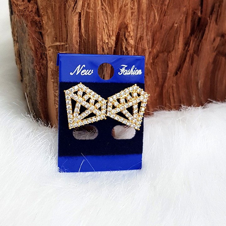 Bông tai nữ đính nhiều đá