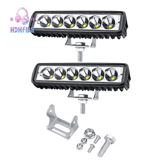 Đèn pha led 2x6 inch 36w 12v-24v chống thấm nước