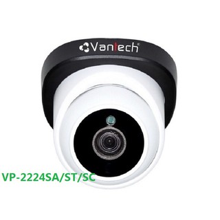 Camera Dome AHD hồng ngoại 2.0 Megapixel VANTECH VP-2224SA