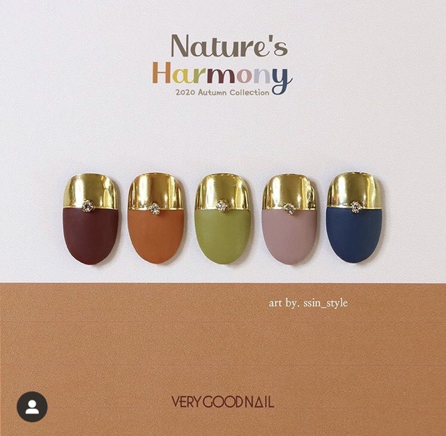 [TÁCH SET] Sơn gel Very Good Nail collection Autumn 2020 - Nature's Harmony