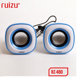 Loa vi tính 2.0 ruizu rz-480 - bảo hành 6 tháng