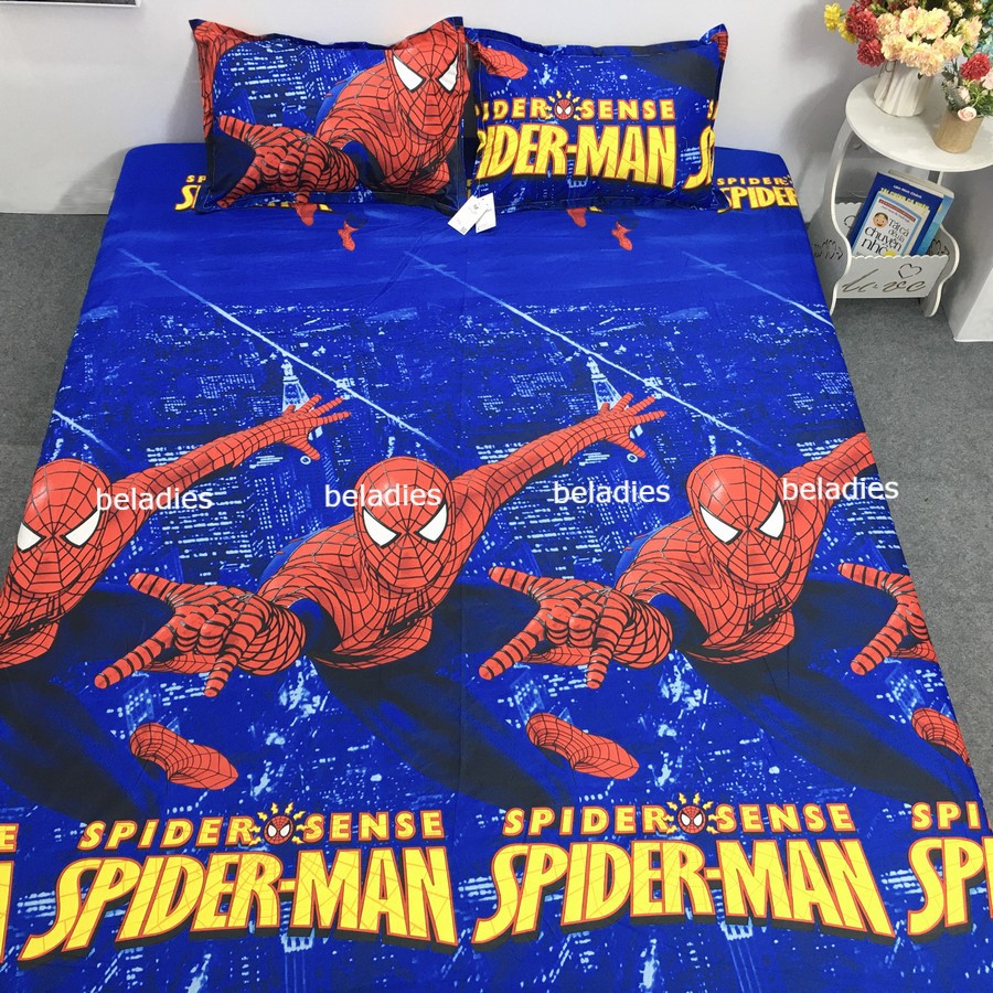 Ga trải giường m6 m8 2m poly cotton kèm vỏ gối