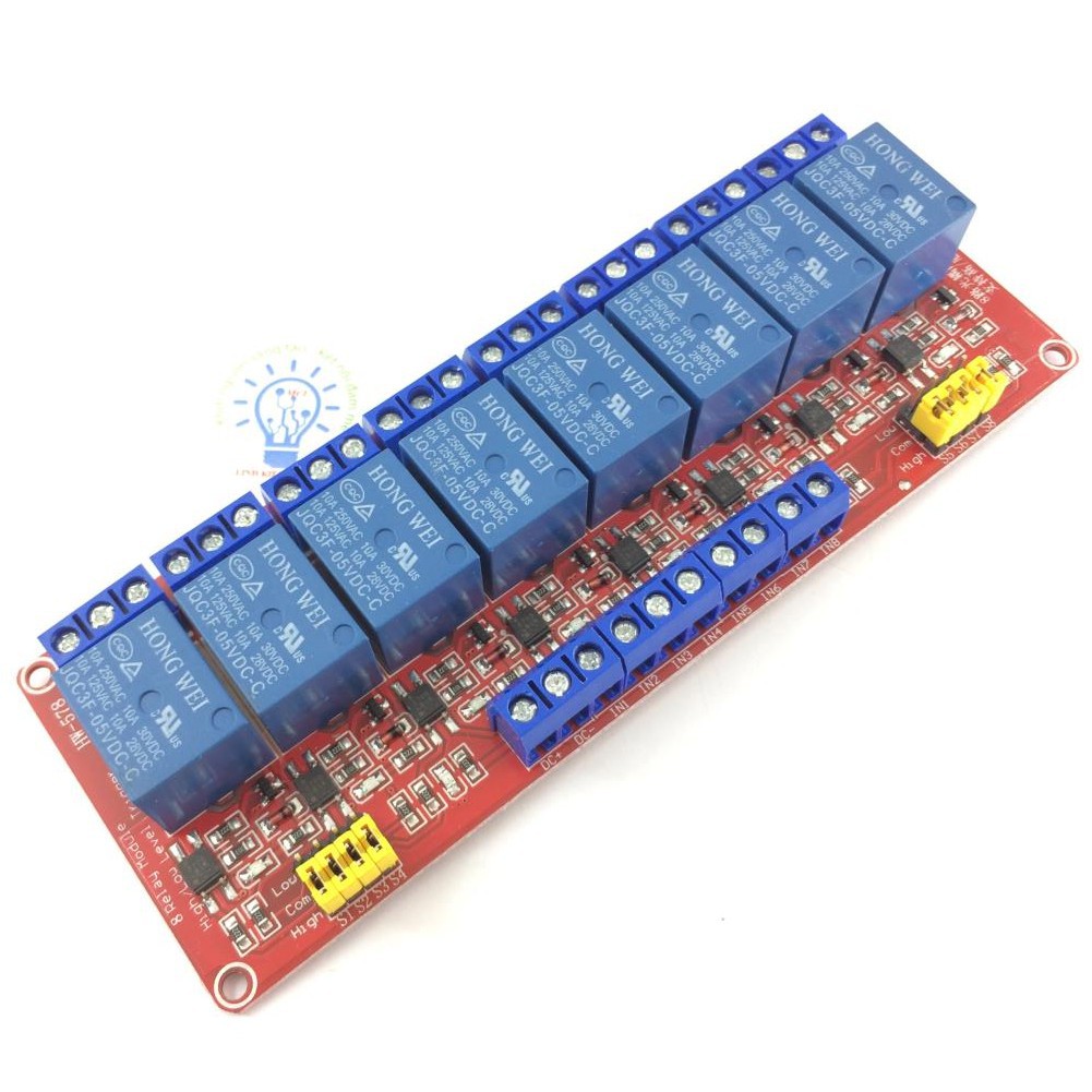 Module Reley 8 Kênh (5V, 12V)