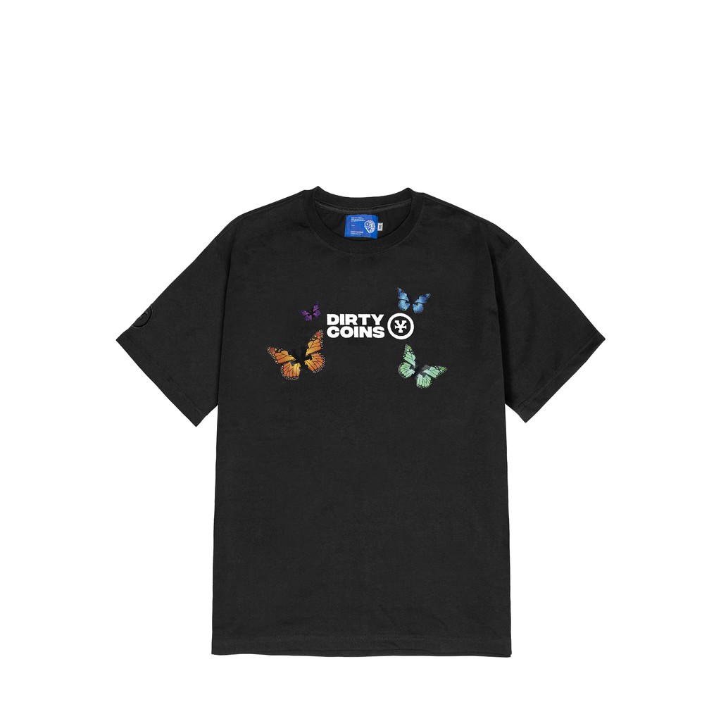 Monarch Butterfly T-shirt - Black