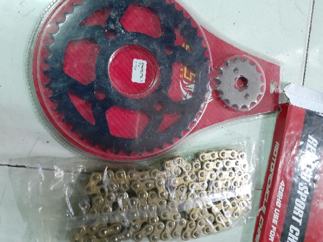 Combo nhông dĩa redleo+ sên vàng redleo