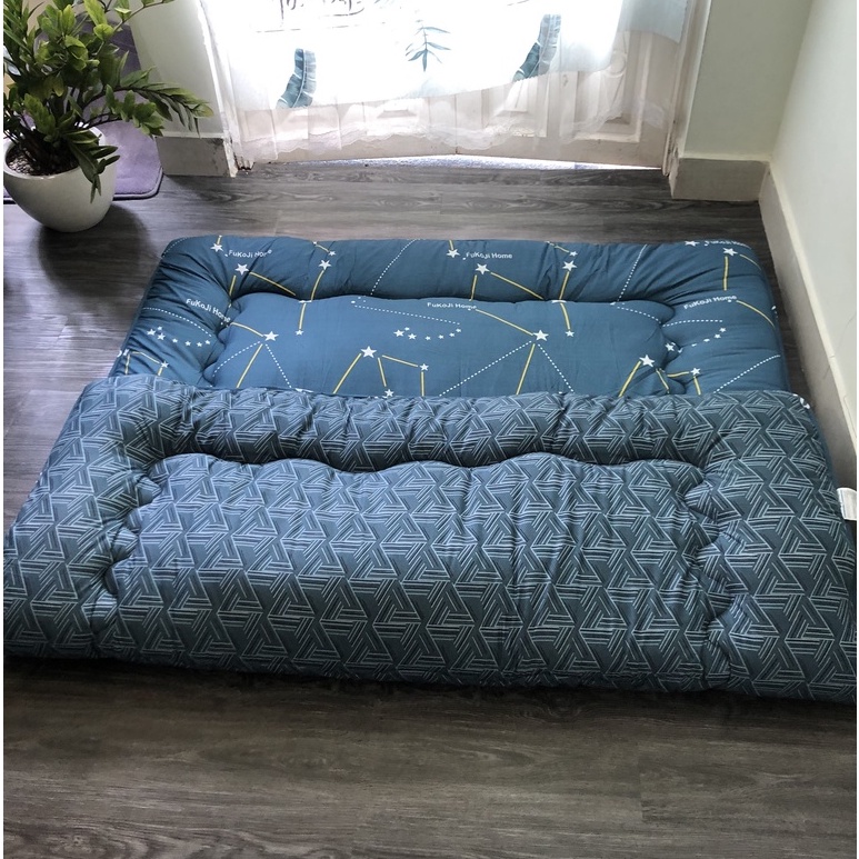 Nệm Trải Sản Tiện Lợi, Đệm Làm Mềm, Topper Nệm Hàng Xuất Nhật kích thước 1m6x2m