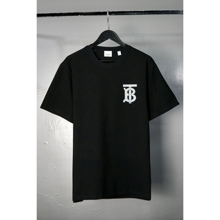 Áo thun BBR TB Logo trắng/đen