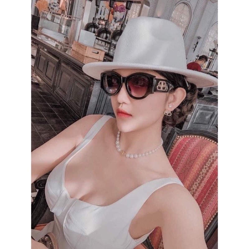 Set khuyên tai và vòng cổ châu siêu hot