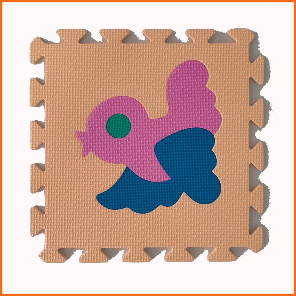 Thảm xốp cho bé hình con vật - Kích thước mỗi tấm 30x30x1cm- Hàng Việt Nam