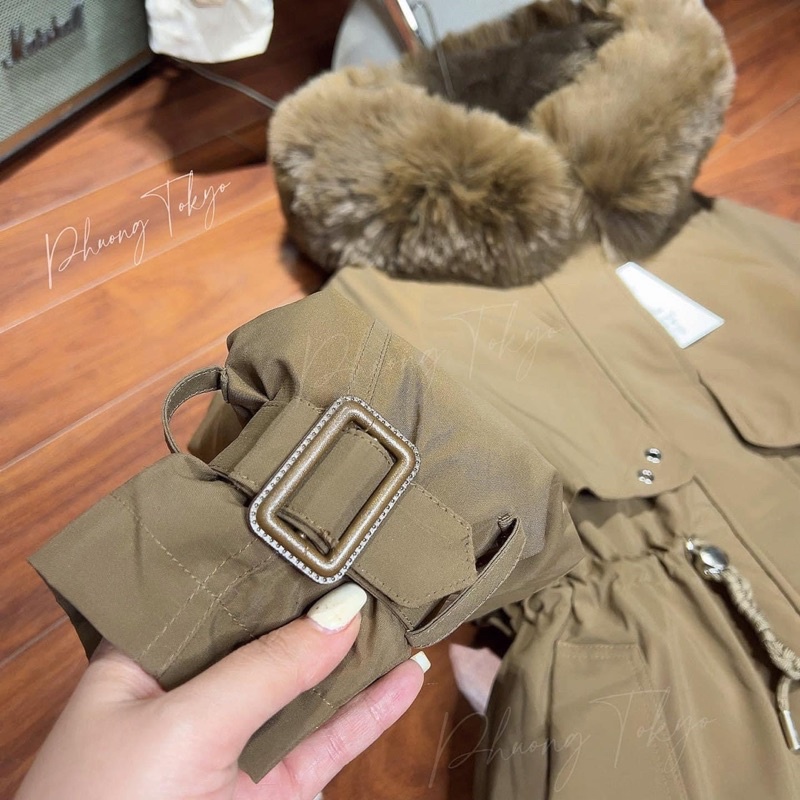 ÁO PHAO PARKA LÔNG THỎ LÓT LÔNG