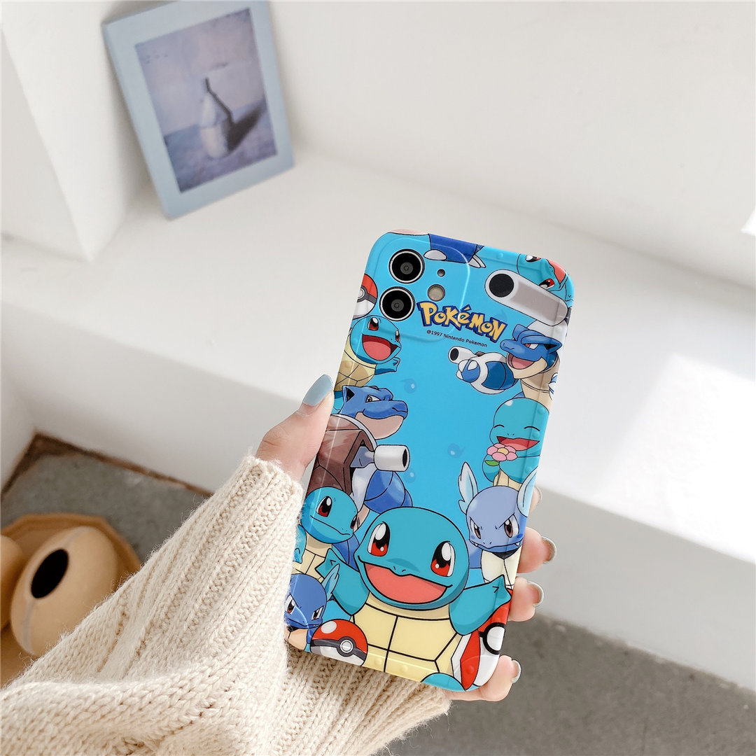 Ốp điện thoại nhựa mềm họa tiết hoạt hình Pokemon cho iPhone12 mini 11 PRO MAX 7/8plus SE2020 X/XS XR XSMAX | BigBuy360 - bigbuy360.vn