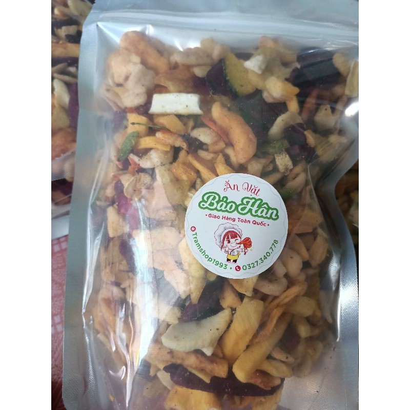 Combo 2kg trái cây sấy thập cẩm vụn_