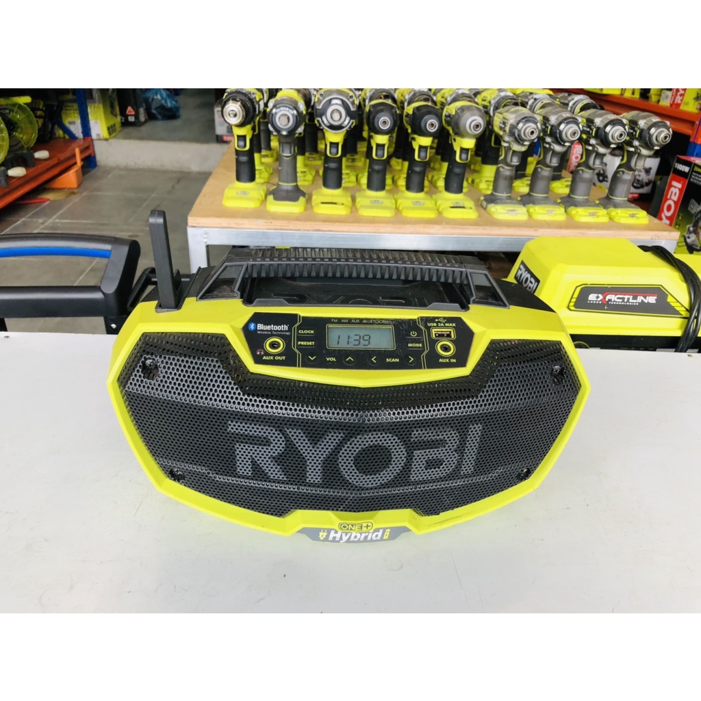 Thân radio bluetooth pin 18v ryobi r18hr-0