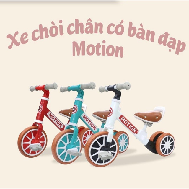 XE CHÒI CHÂN CÓ BÀN ĐẠP MOTION CAO CẤP
