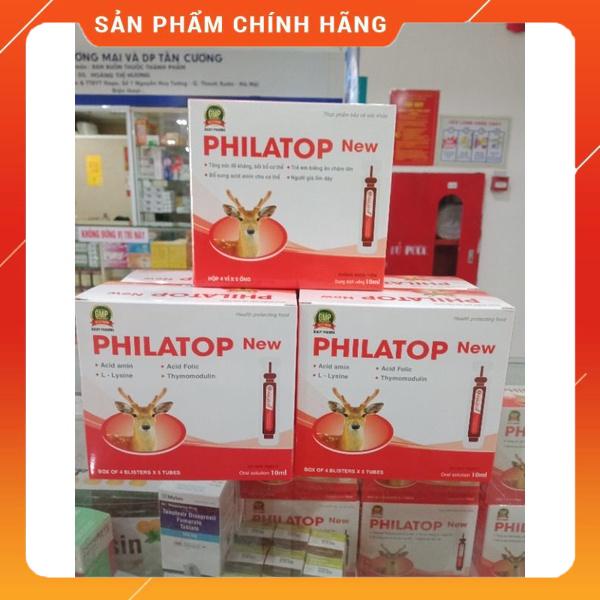 [Chính hãng] Philatop ống nhựa Đại Uy philatop new philatop cho bé (hộp 20 ống)